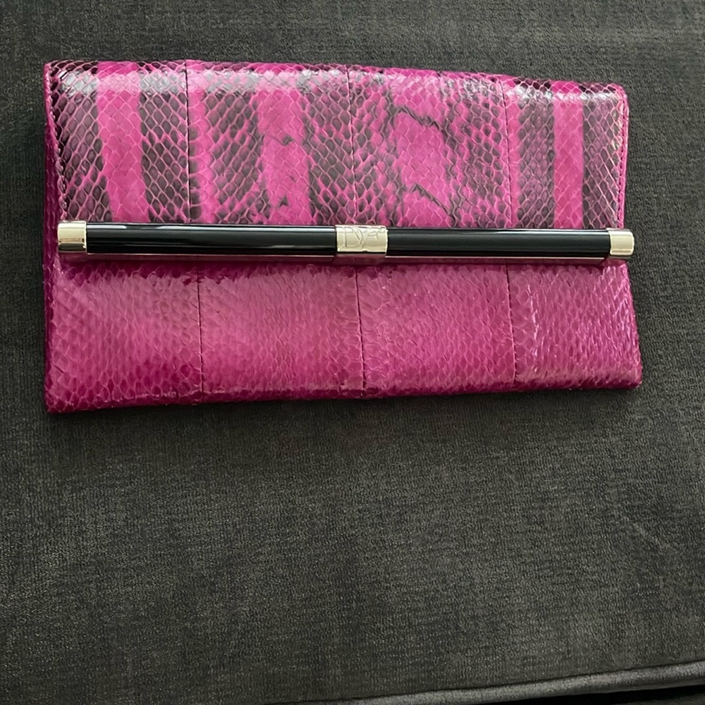Diane Von Furstenberg Pink Clutch